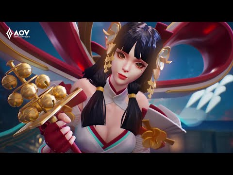 Tel'Annas Fox Shrine Maiden Cinematic Video - Garena AOV (Arena of Valor)