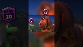 Brawl Stars Dinosaur Rank UP #shorts #brawlstars