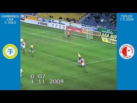 Gambrinus liga 2004/2005: Teplice - Slavia Praha (sezna 2004/2005)