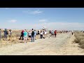 NASA Space Shuttle Endeavor Landing Final Trek To Los Angeles