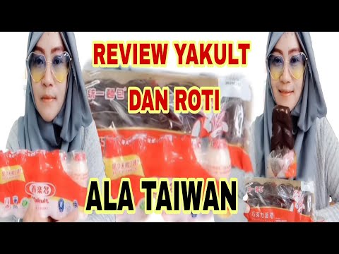 REVIEW YAKULT DAN ROTI  || ALA TAIWAN