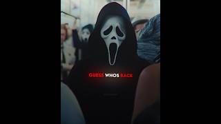 ghostface || guess whos back edit #viral #shorts #scream6