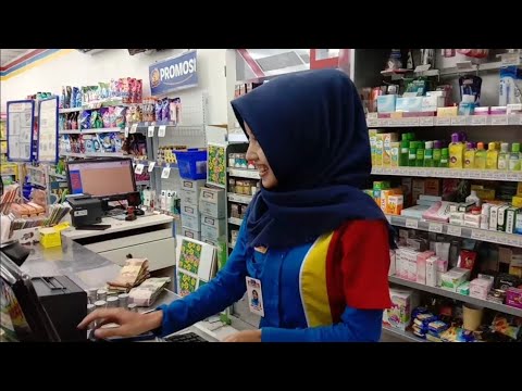 Indomaret oral blowjob indonesian mini- market