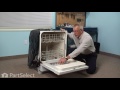Dishwasher Repair - Replacing the Soap Cup Latch Kit (Whirlpool Part # 676413)