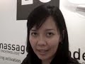 Tawada healthcare product manager , Shanti Saraswati,Bali international spa and wellness expo 2011