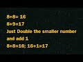 Doubles plus one