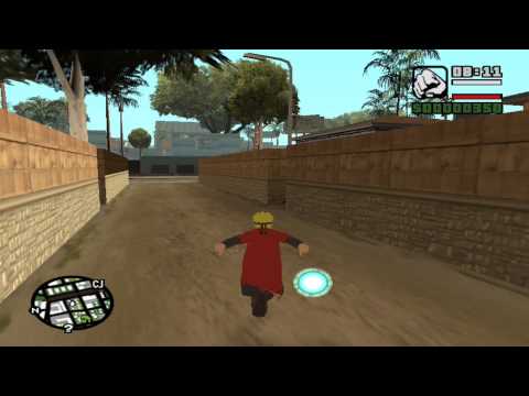 Gta San Andreas jogos naruto