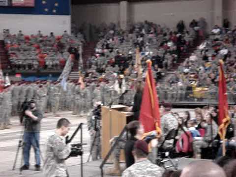Combat Patch Ceremony Speech Outline