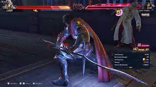 Tekken 8 Clive Death Combo 181 Damage Huge Wall Carry