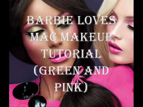 barbie makeup tutorial. Barbie Loves Mac Makeup