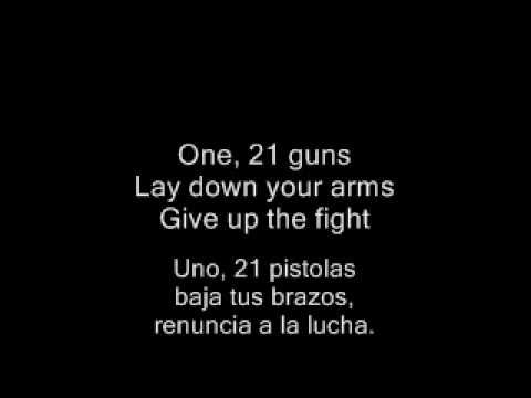WAKE ME UP WHEN SEPTEMBER ENDS LETRA ESPANOL wake me up when september ends letra espanol: