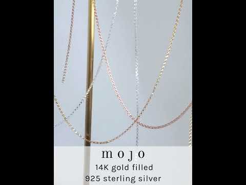 Kaylani Unfinished Round Link Necklace Chain, 14K Gold Filled or Sterling Silver Kaylani Unfinished Round Link Necklace Chain, 14K Gold Filled or Sterling Silver