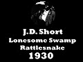 JD Short - Lonesome Swamp Rattlesnake