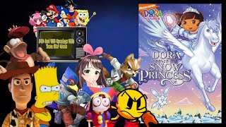 Dvd & Vhs Openings With Tsc S12 Dora Saves The Snow Princess 2008