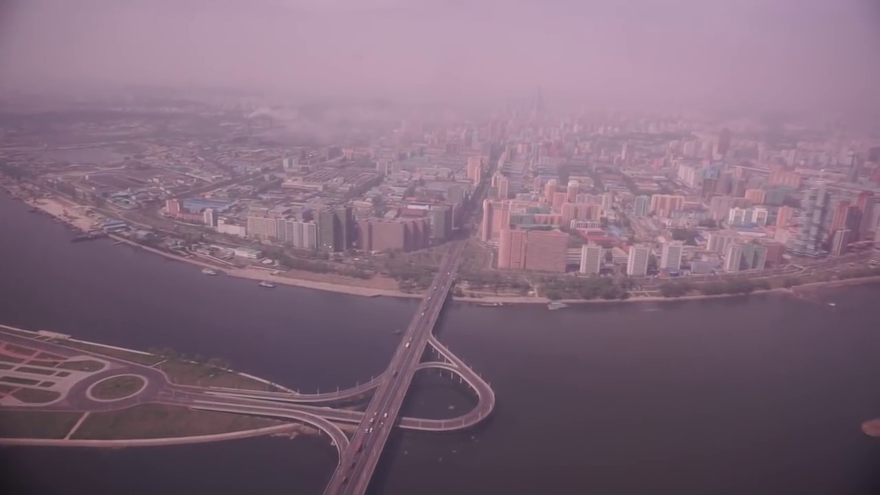 NORTH KOREA | PYONGYANG FROM THE AIR