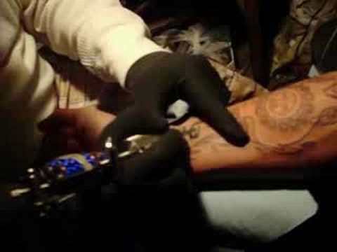 Rhapsody & CDbaby) The Video: Quique Cruz gettin his 1st tattoo. Rhapsody & CDbaby) The Video: Quique Cruz gettin his 1st tattoo.