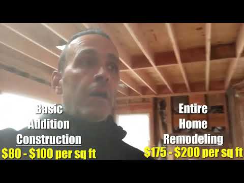 What Is The Cost Per Square Foot To Build A Home Addition