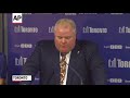 Toronto Mayor Apologizes for Obscenity on TV