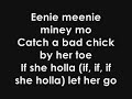 Eenie Meenie - Sean Kingston & Justin Bieber Lyrics on Screen HD HQ
