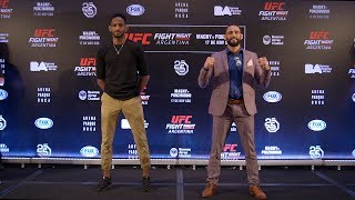 Fight Night Argentina: Media Day Faceoffs
