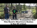 My visit to WTWW. A MASSIVE Shortwave Station!  Part 1: A Tour Of The Transmitter Site.