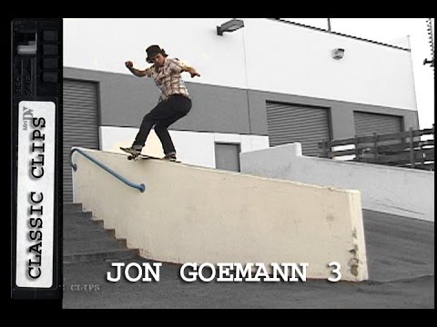 Jon Goemann Skateboarding Classic Clips #197 Part 3