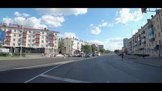 Видео Усть-Каменогорск 2019 ЦЕНТР и Новая камера! - Пр. Ауэзова 6 полос, наб. Славского 3 полосы. от Drive2Uka, набережная Славского, Усть-Каменогорск, Казахстан