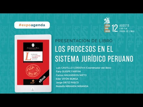 Presentación del libro “Los procesos en el sistema jurídico peruano” Presentación del libro “Los procesos en el sistema jurídico peruano”