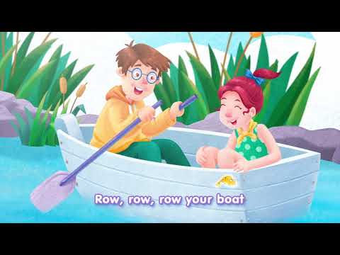 Row, Row, Row Your Boat | สร้างเด็กสองภาษา ด้วยเพลงภาษาอังกฤษ | MISbook