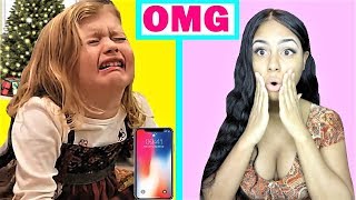 KIDS react to BAD Christmas Gifts and presents!