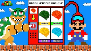 Mario Swaps Brains In A Vending Machine Game Animation