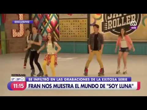 SOY LUNA 2 Malena ratner se cae muy fuerte en los ensayos