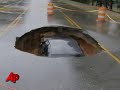 Car Removed 3 Days After Swallowed by Sinkhole