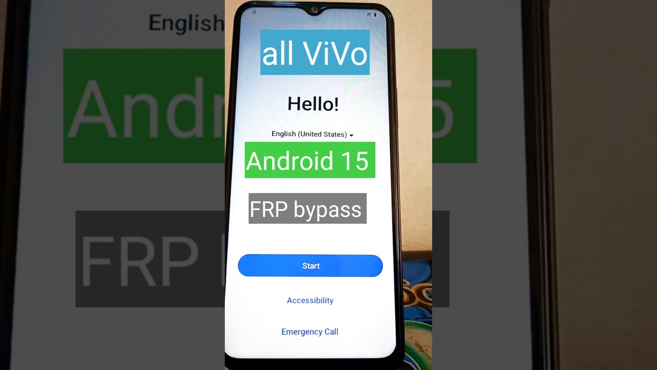 Vivo android 15 FRP bypass, without PC #frp #frpbypass Vivo android 15 FRP bypass, without PC #frp #frpbypass