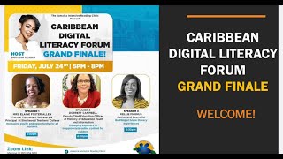 Caribbean Digital Literacy Forum Series 6 with Kellie Magnus and Host Santana Morris
