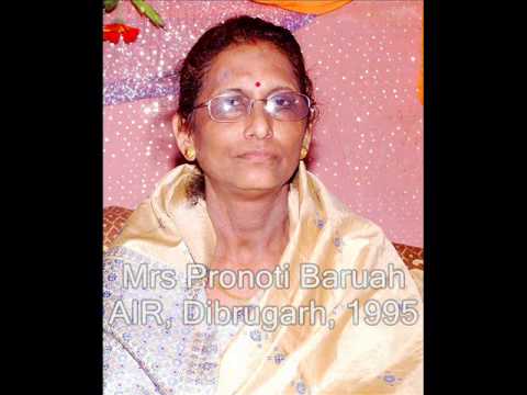 Assamese Modern Song -Pronoti Baruah part-7