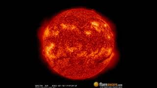 10 Feb - 11 Feb 24 Hour Solar Activity Earth Facing Solar Storm, Sunspot, Solar Flare, Cme
