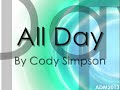 Cody Simpson - All Day (w/ lyrics)