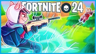 INSANE IMPULSE NO SCOPE TRICKSHOT in Fortnite: Battle Royale! (Fortnite Funny Moments & 24 Kill Win)