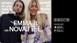 1H Avec Emma B. B2B Novaj 新し Dj Set