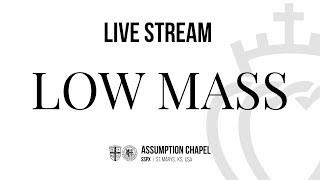 Low Mass - Wednesday, Oct 21, 2020 - Assumption Chapel, St. Marys, KS