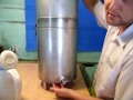 Бак из нержавеющей стали AISI 304 для изготовления свечей. Stainless steel tank.