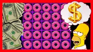 MASSIVE WIN! 🖐 I USED AN EXTRA FINGER TO CATCH MORE SPRINKLES!!!🖐 Simpsons Slot Machine Bonuses 🍩 MASSIVE WIN! 🖐 I USED AN EXTRA FINGER TO CATCH MORE SPRINKLES!!!🖐 Simpsons Slot Machine Bonuses 🍩
