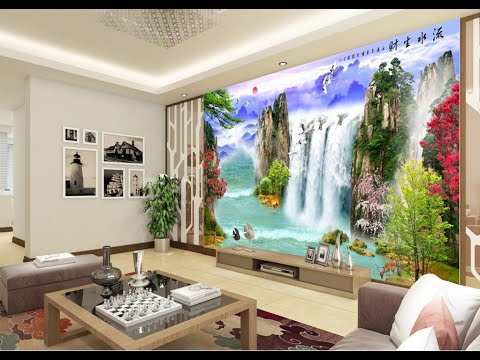 628 Các mẫu tranh dán tường 3D phòng khách và phòng ngủ đẹp nhất TpHCM