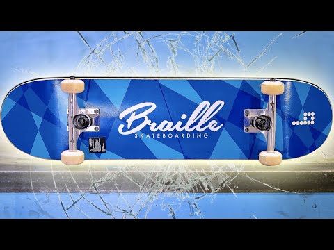 DON'T BREAK THE BRAILLE WALMART BOARD!