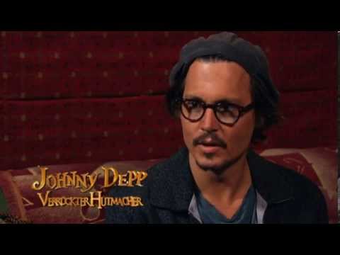 Johnny Depp in London at press conference of Sweeney Todd