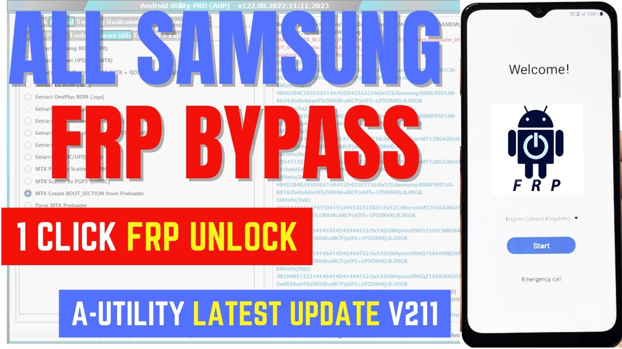 Samsung FRP Bypass 1 Click Remove Google Account Gmail Samsung FRP Bypass 1 Click Remove Google Account Gmail
