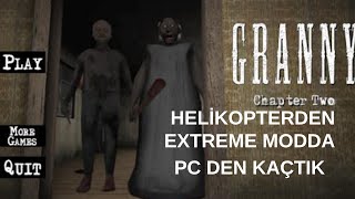 Granny De Extrme Modda Heli̇kopterden Kaçtik