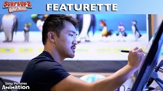 SURF'S UP 2: WAVEMANIA - How to Draw JC with Director Henry Yu