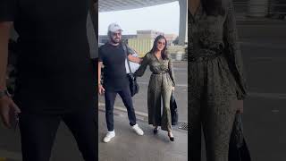 Kajal Aggarwal Spotted At The Airport Kajal Aggarwal Viral Video Celebrity Spooted
